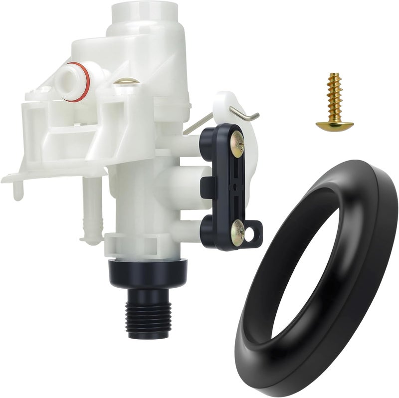 Vypart 𝗨𝗽𝗴𝗿𝗮𝗱𝗲𝗱 31705 RV Toilet Water Valve Kit - Fits Thetford Aqua-Magic V (High/Low Hand/Foot Flush) | Leak-Proof, Freeze-Resistant, Replaces 31688, 31687, 31653 - Image 1